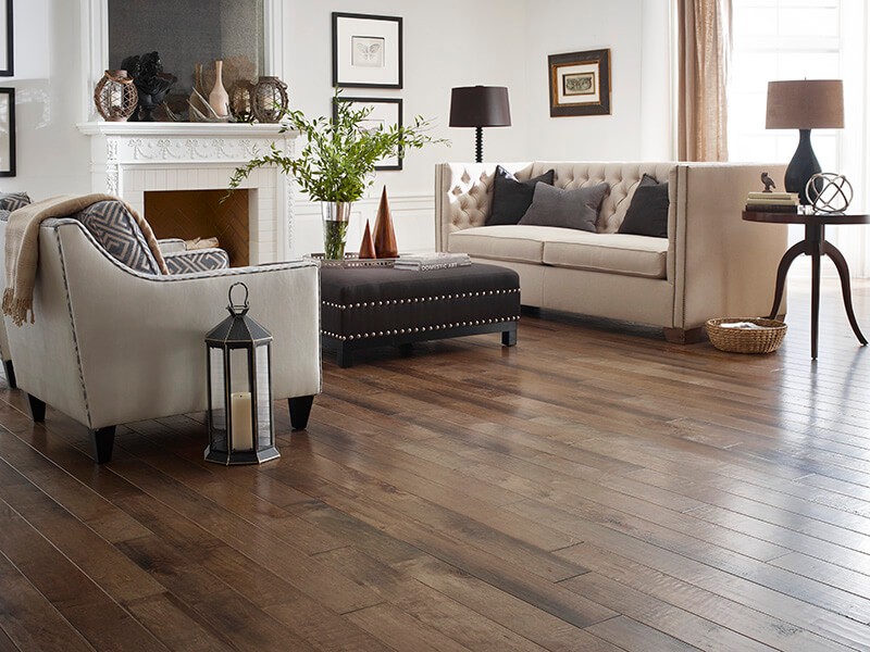 Living Room Hardwood Flooring | All Floors & More